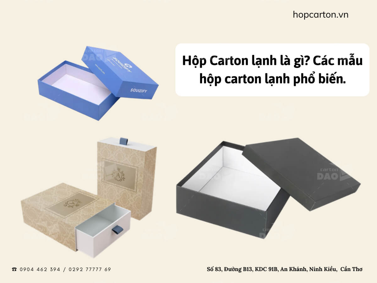 Hộp carton lạnh là gì