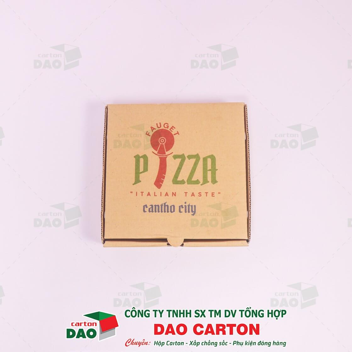 Lợi ích khi in hộp carton đựng bánh pizza